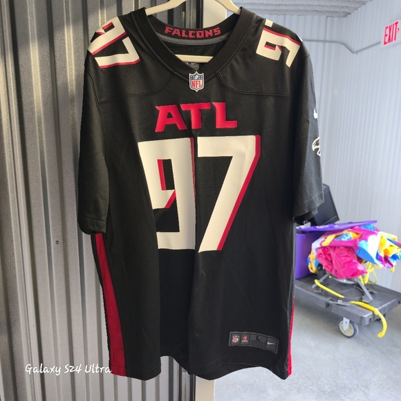 Atlanta Falcons Black Jersey Grady Jarrett - Picture 12 of 12